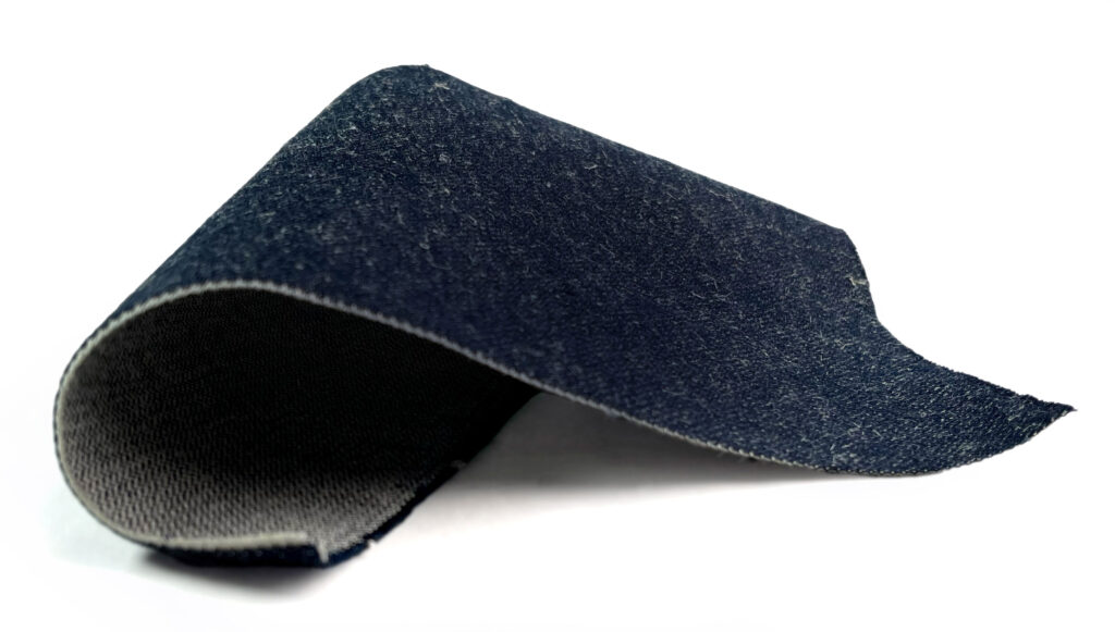 Cotton and Hemp Denim sample