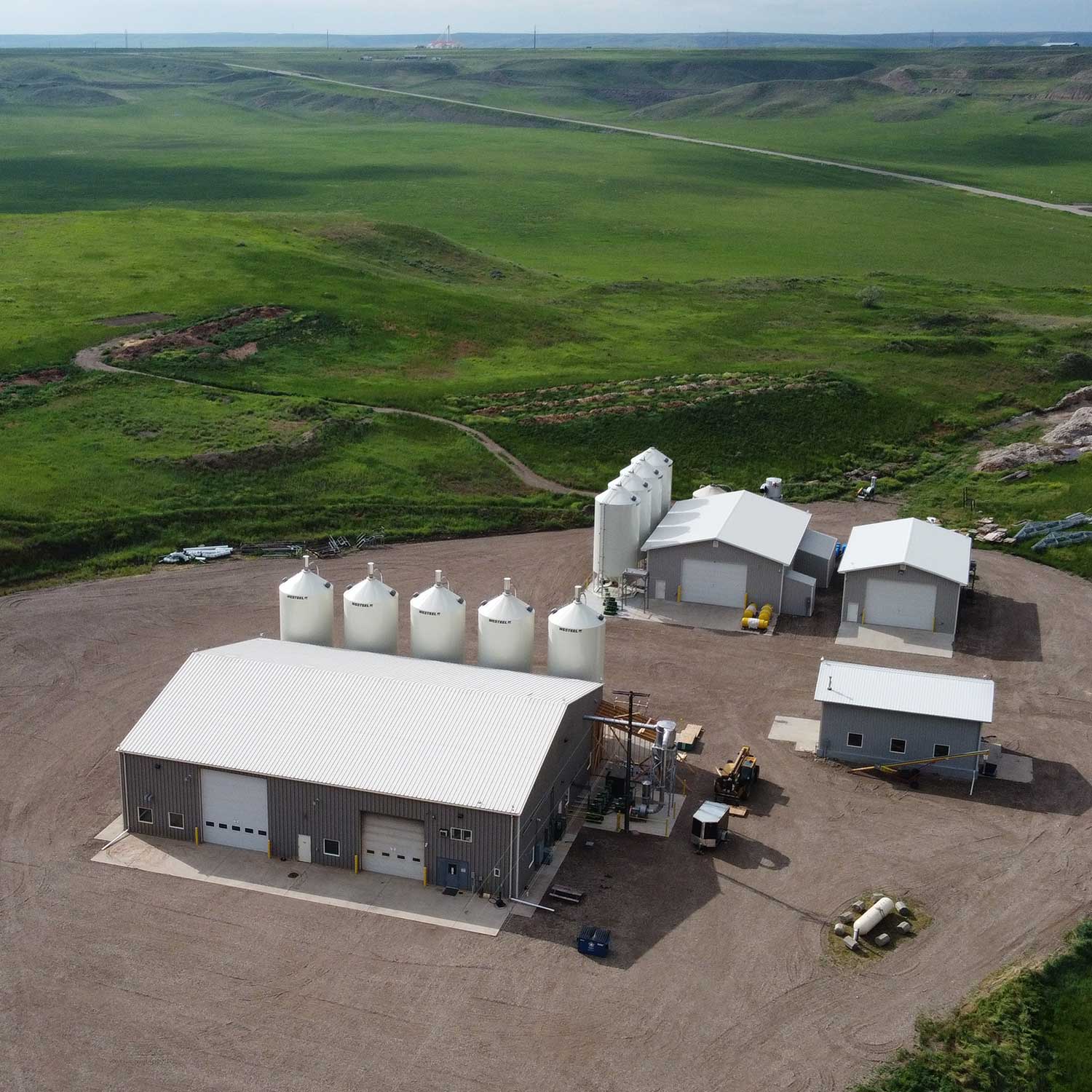 Hemp seed processing facility