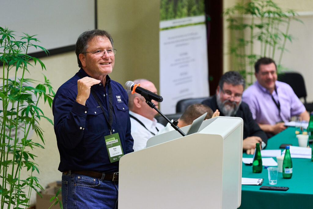 Ken Elliott, IND HEMP president and owner speaking at EIHA